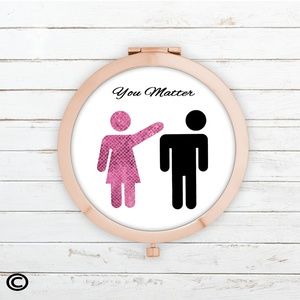 Funny Motivational Compact Mirrors